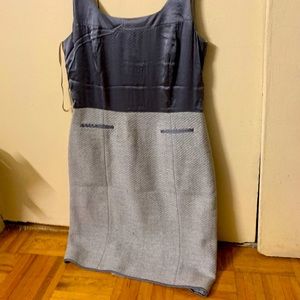 Gray woolen with silk top. Great for parties